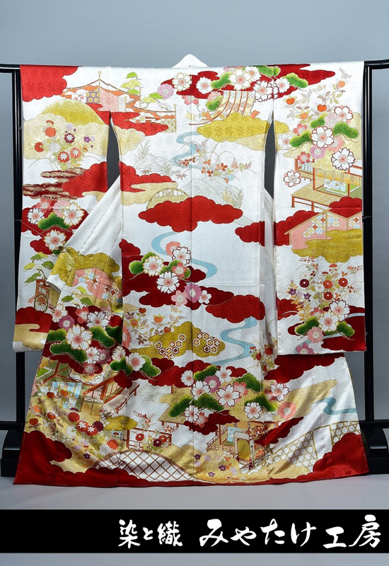 藤井寛の振袖｜松桜に御所解