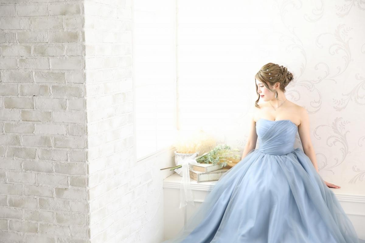 前撮りドレス撮影　プレゼント