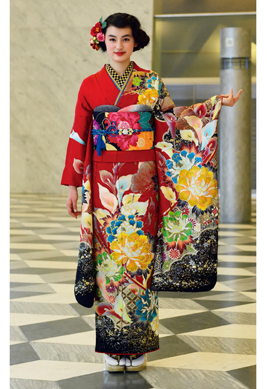 新作振袖