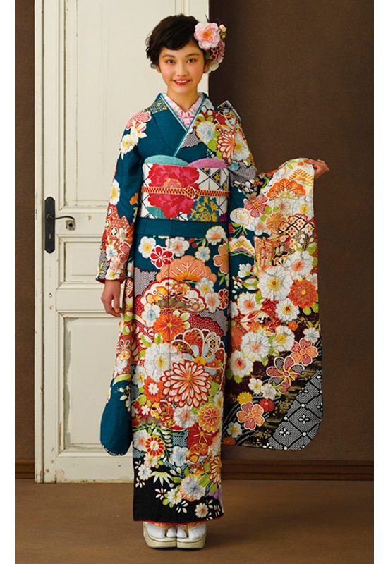 新作振袖