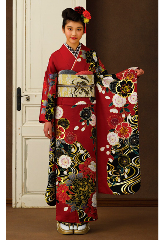 新作振袖