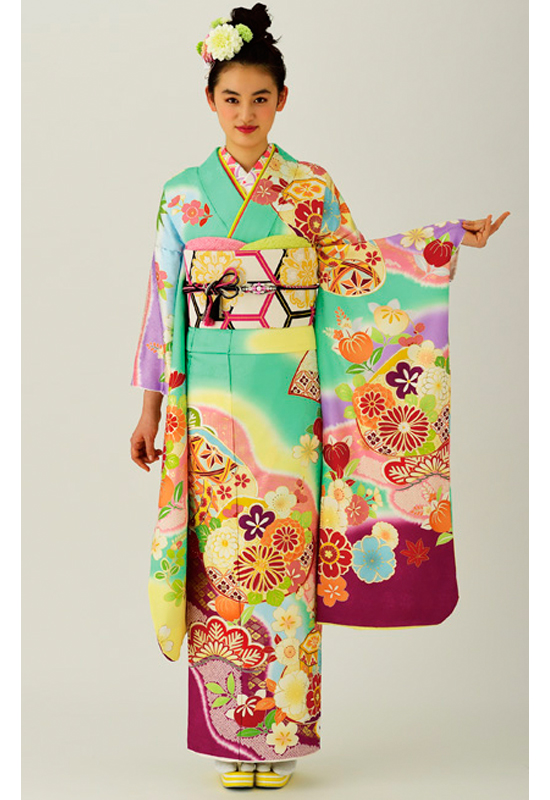 新作振袖
